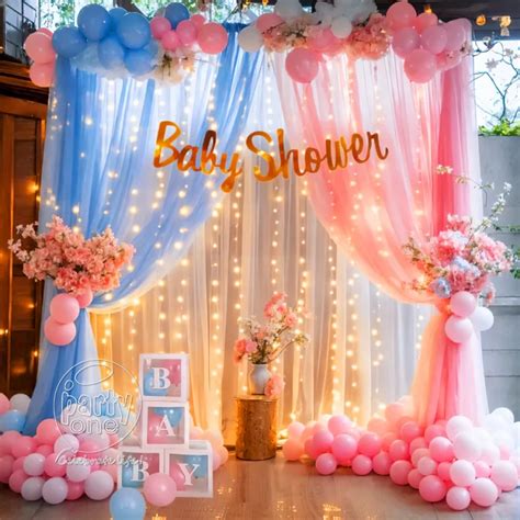 Book Pink & Blue Luxe Baby Shower Decoration in Gurgaon