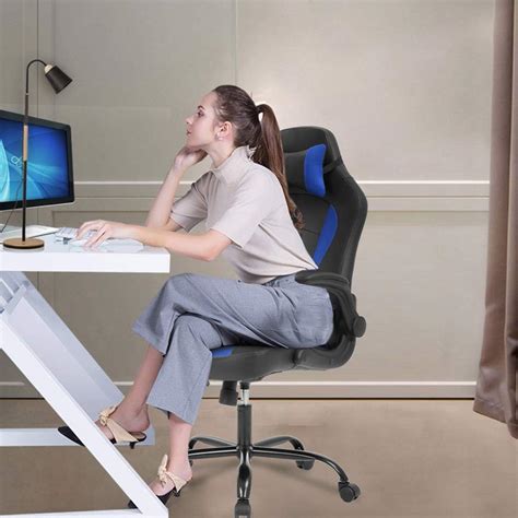 BestOffice Gaming Chair Office Chair Desk Chair with Lumbar India | Ubuy