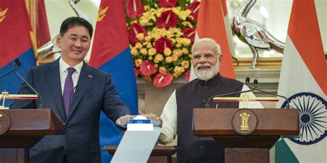 India and Mongolia Discuss Uranium Cooperation, Review Progress on ...