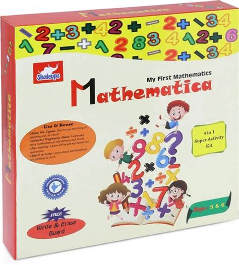 Skaleups Mathematica 4 in 1 Maths Activity Box With 30 Jigsaw Puzzles ...