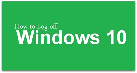 Image result for Log Off Windows