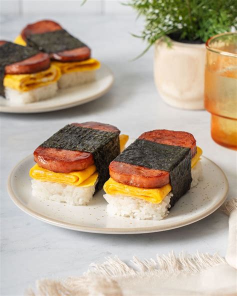 Spam Musubi with Egg | Recipe | Musubi recipe, Food, Recipes