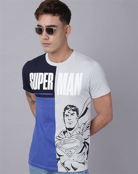 Superman Printed Regular Fit Tshirt For Men – Free Authority