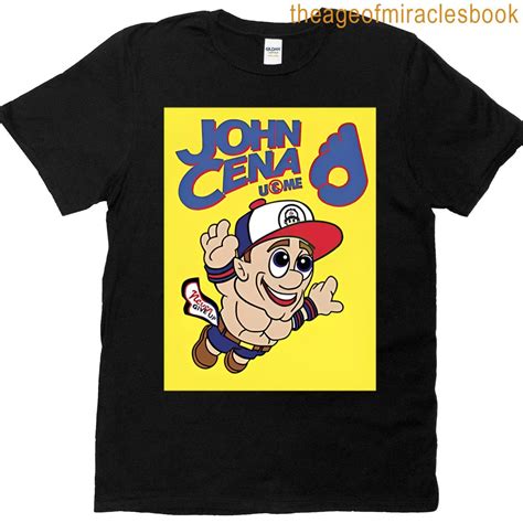 John Cena Mario Merch T-shirt