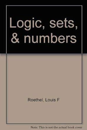 Logic, sets, & numbers : Amazon.in: Books