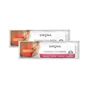 Sirona Herbal Period Pain Relief Patches - Pack Of 10 : Amazon.in ...