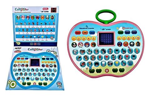 Ruhani Computer Toy Baby Laptops for Kids 1 2 3-6 Years Activity ...