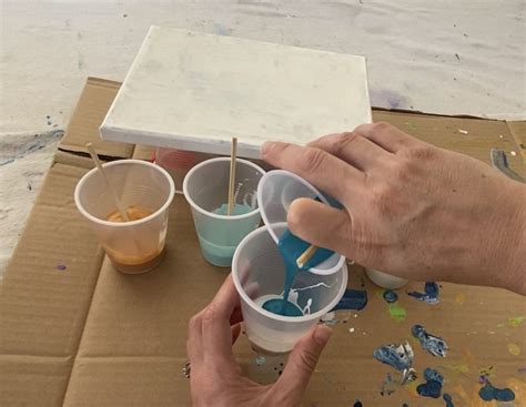 Image result for Acrylic Paint Pouring Tutorial