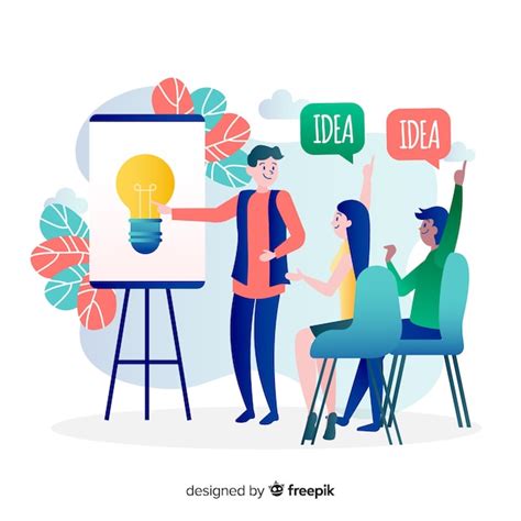 Graphic design teamwork concept | Free Vector