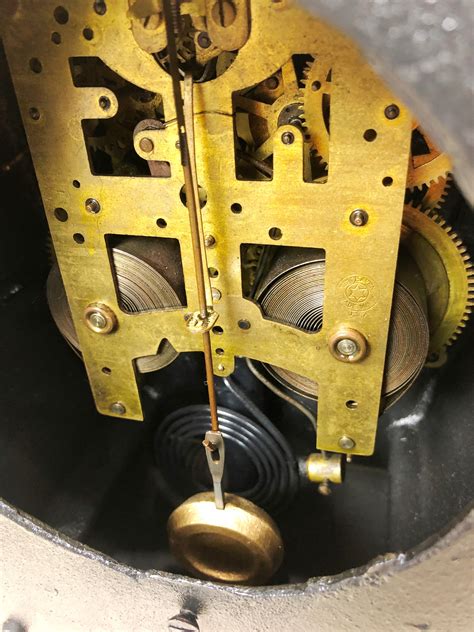 Antique NEW HAVEN U.S.A Cast Iron Mantel Clock | Adelaide Clocks