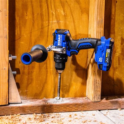 Kobalt Next-Gen 1/2-in 24-volt Variable Brushless Cordless Hammer Drill ...