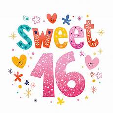 Sweet Sixteen Clipart by Royalty Free Number 16 Clip Vector Images Sweet Sixteen Clipart