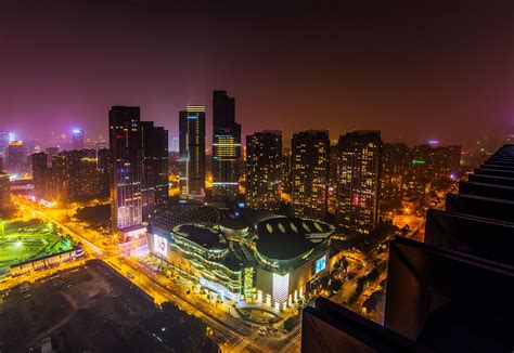 杭州城市夜景高清图片下载-正版图片500565590-摄图网