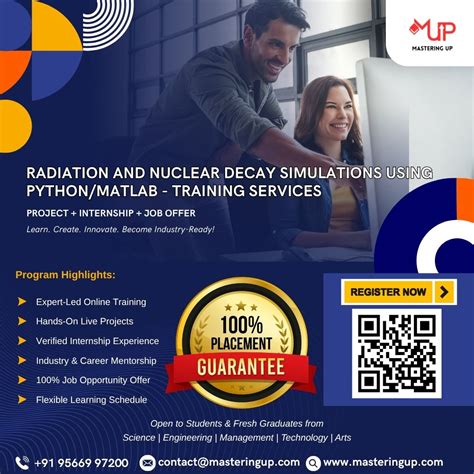 Radiation and Nuclear Decay Simulations using Python/MATLAB - Training ...