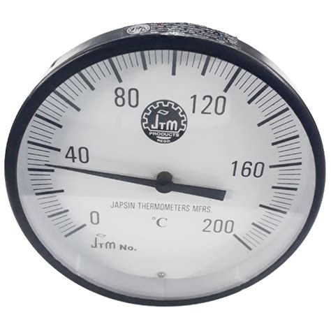 Dial Thermometer Back Connection (BI-Metal Type)| Japsin Industrial ...