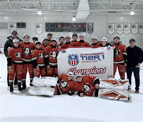 Ducks Take the 13O Connor Division Title!! - Tier 1 Elite Hockey League