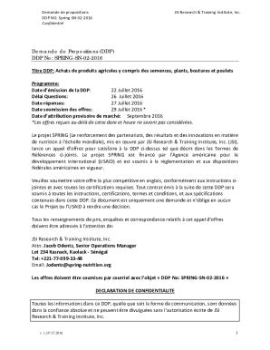 Fillable Online Achats de produits agricoles y compris des semences ...