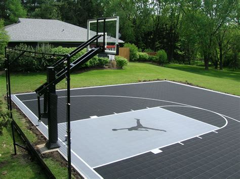 Ideas About Backyard Basketball Court Ideas Concept | Laorexa