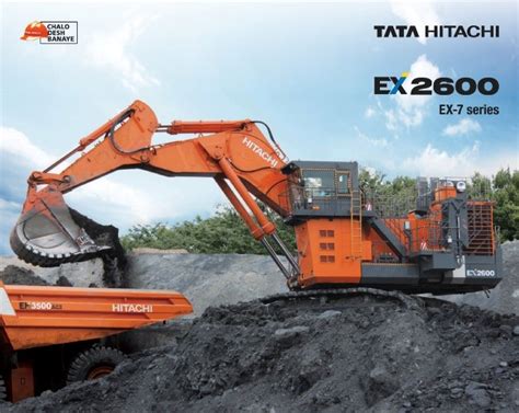 10 Different Types of Mining Excavators by Tata Hitachi