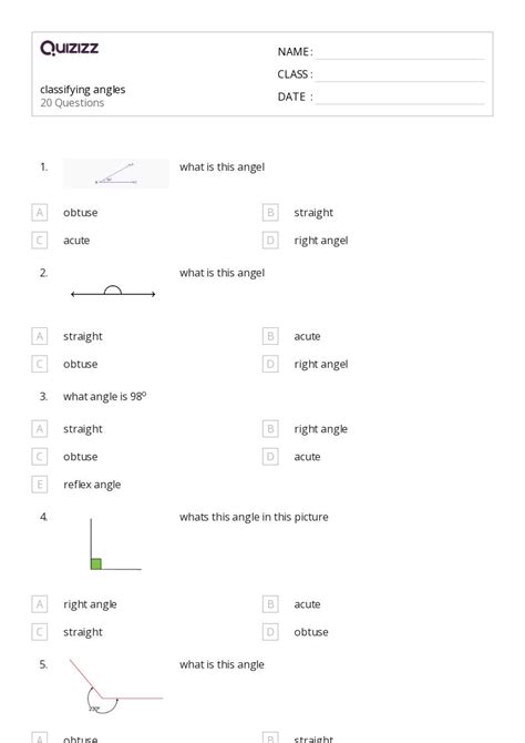 Classifying Angles 的图像结果