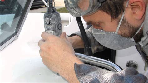 how to repair fiberglass bass boat floor