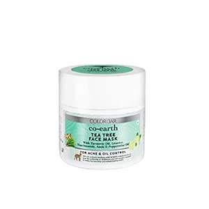 Buy Colorbar Co-earth Tea Tree Face Mask 100g I For acne prone and oily ...