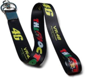 RINKON VR46 Keychain For Men Boys Moto Gp Racing Vr46 Bikers Keychains ...