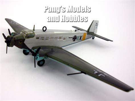 Junkers Ju-52 (Ju 52) German Transport 1/144 Scale Diecast Metal Model ...