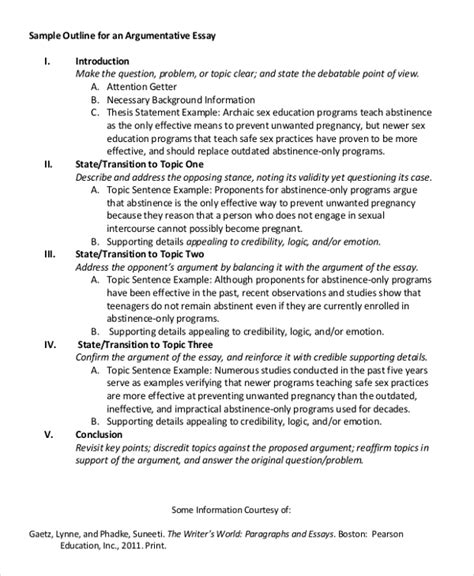 Image result for Controlling Idea Examples Argumentative Essay