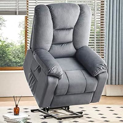 Buy CDCASA Electric Power Lift Recliner Chair with Massage and Heat for ...