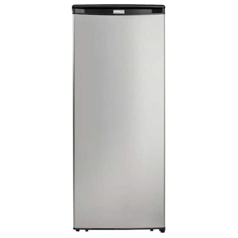 Buy 8.5 cu. ft. Manual Defrost Upright Freezer in Stainless Steel ...
