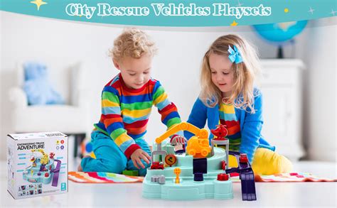 Amitasha Car Race Track Toys for Kids Race Track Set 3+ Year Old Boys ...