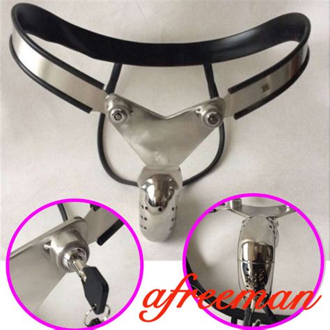 Stainless Steel Abjustable Chastity Belt Redesigned | Ubuy India