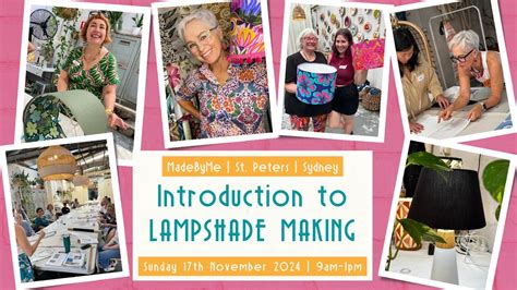 Introduction to Lampshade Making - St Peters, Made By Me Workshop ...
