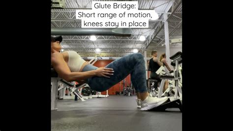 Glute Bridge Thrust at Jorge Dotson blog