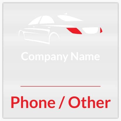 Automotive & Transportation Window Stickers Templates & Designs ...