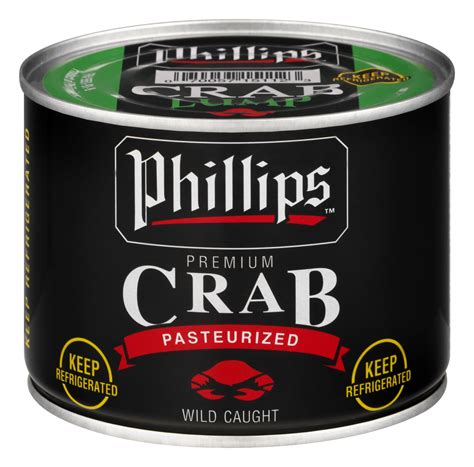 Phillips Pasteurized Lump Crab Meat, 16 oz Can - Walmart Business Supplies
