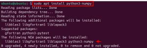 Image result for Ubuntu Install Python Numpy