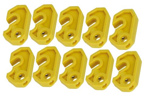 Asian Loto Yellow MCB without Foldable Screw for 3 Pole MCB Lockout ...