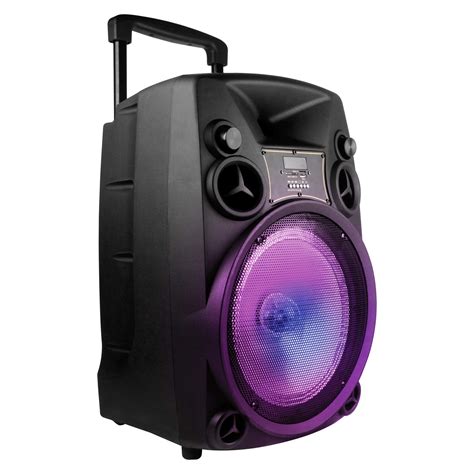 Artis BT918 12 Inch Karaoke Bluetooth PA System Portable Trolley ...