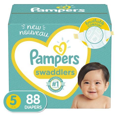 Pampers Swaddlers Diapers Size 5 88 Count - Walmart.com
