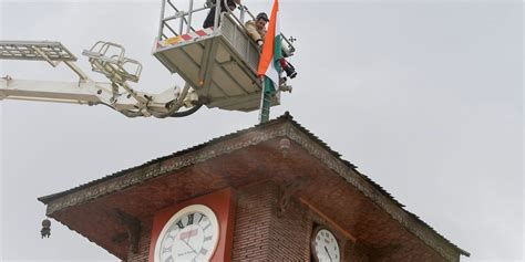 'BJP Gimmick,' Say Kashmir Politicians as Tricolour Disappears Within ...
