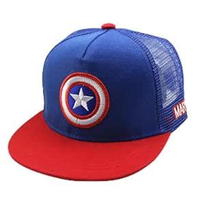 Kuber Industries Marvel Captain America Cap | Adjustable Cap for Boys ...