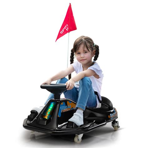 TOBBI Ride on 24V Electric Drifting Go Kart for Kids,Kids Electric Go ...