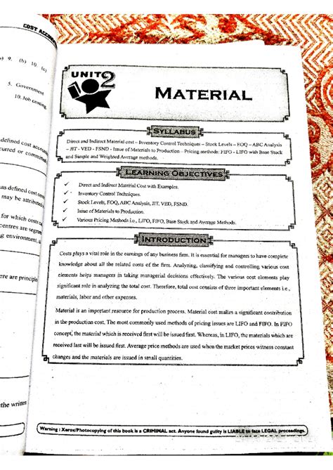 Unit 2 Material - Good book - 7) 9. (b) 10. UNIT 5. 2 Government ...