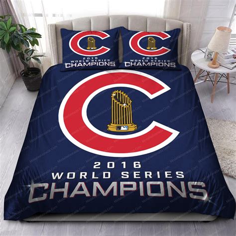 2016 Worrld Series Champions Chicago Cubs 66 Bedding Sets - Capeexercise