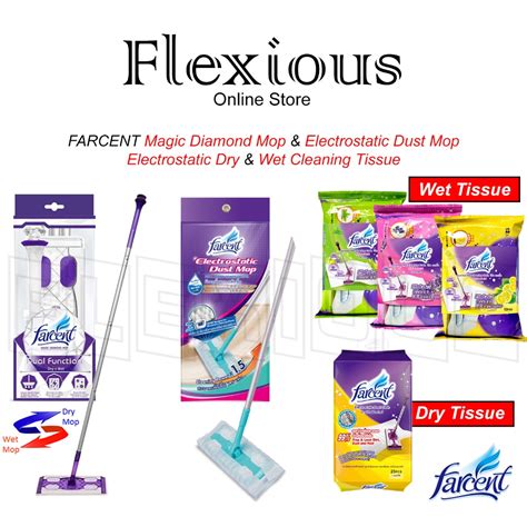 *FARCENT* ( Magic Diamond Mop ), ( Electrostatic Dust Mop ...
