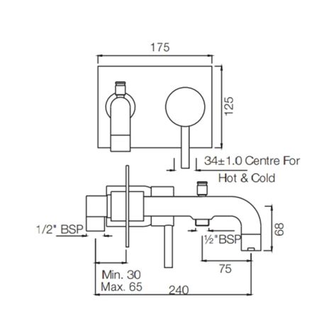 Jaquar 2 Way Diverter Florentine FLR-CHR-5137 High Flow - Chrome Finish ...