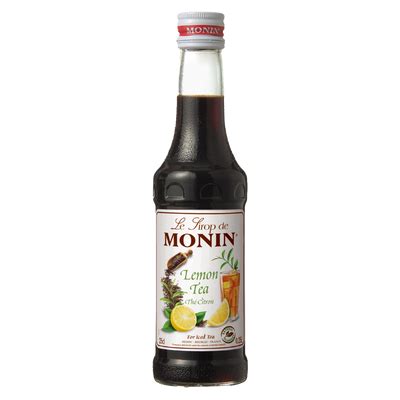 Zesty Tea Infusion Awaits with Monin Lemon Tea Syrup.