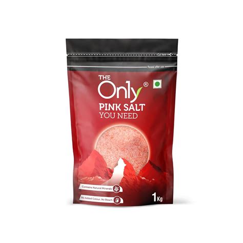 On1y Himalayan Pink Salt Powder 1kg (1000g) Himalayan Rock Salt Sendha ...